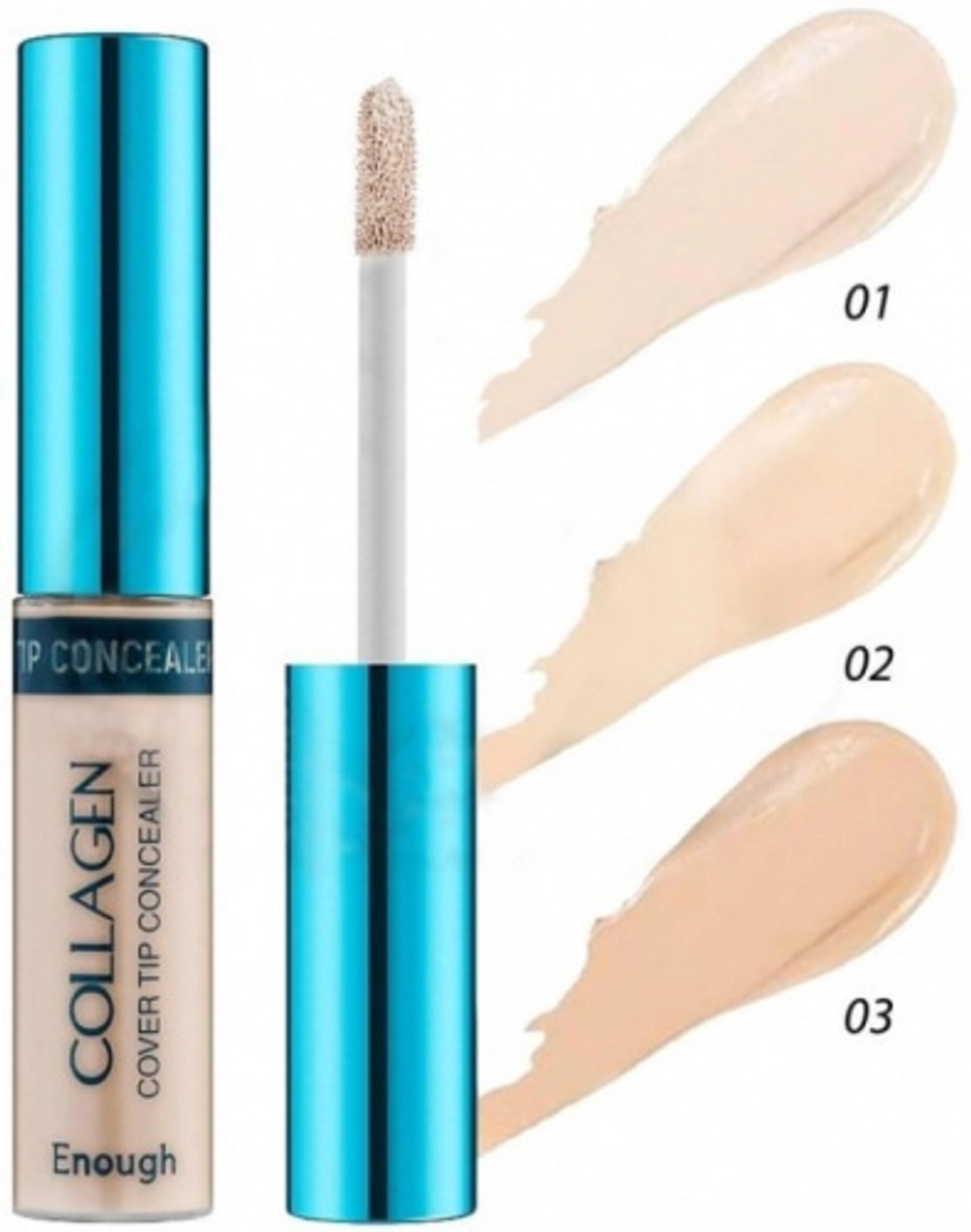 Консилер Enough Collagen Cover Tip Concealer тон 03 9 гр