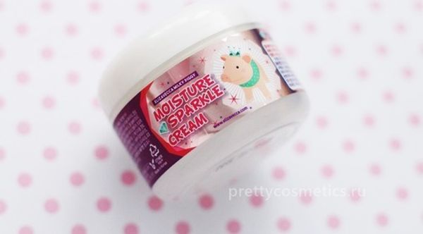 Корейский крем для красивого сияния вашей кожи Elizavecca Moisture Sparkle Cream