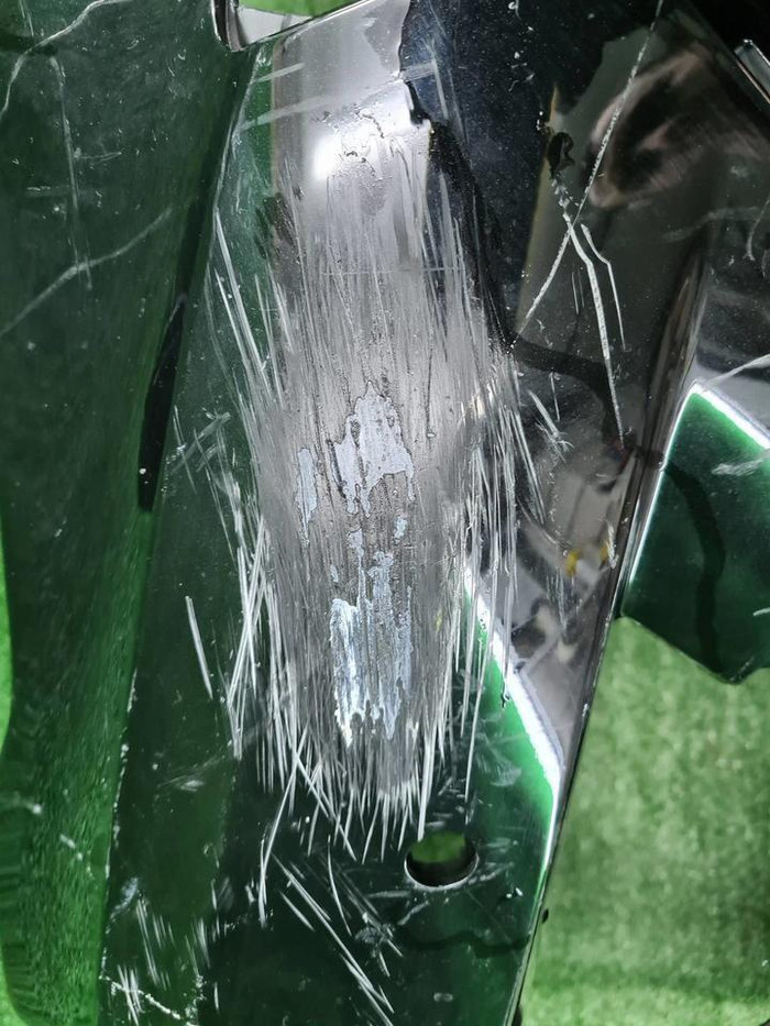 Бампер передний Mercedes GLK X204 (2012-2015) AMG