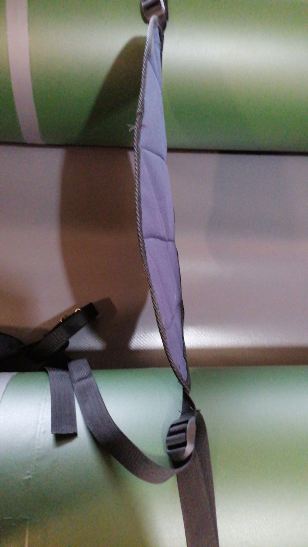 Спинка шитая с регулировкой и двумя точками крепления за обвязку