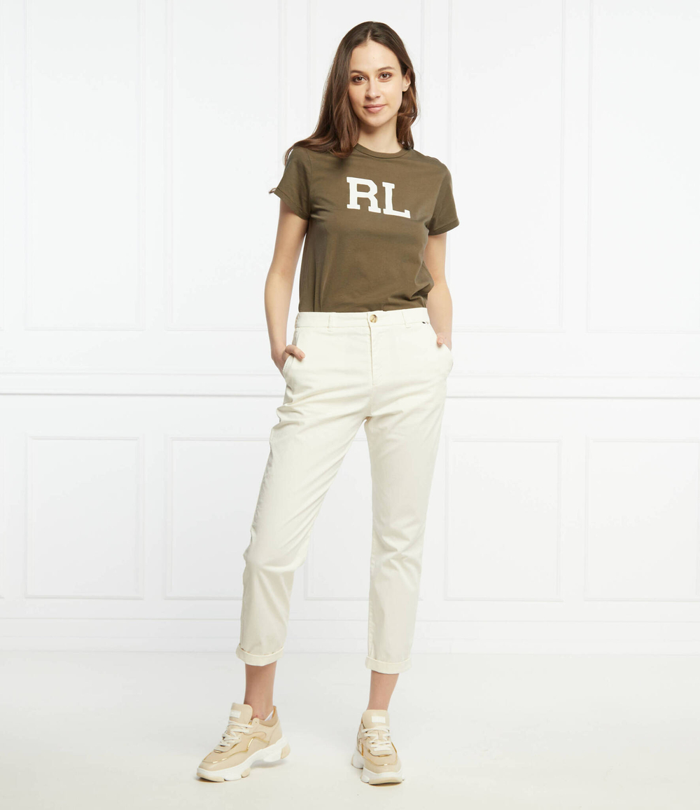 Футболка POLO RALPH LAUREN - хаки(211847076)