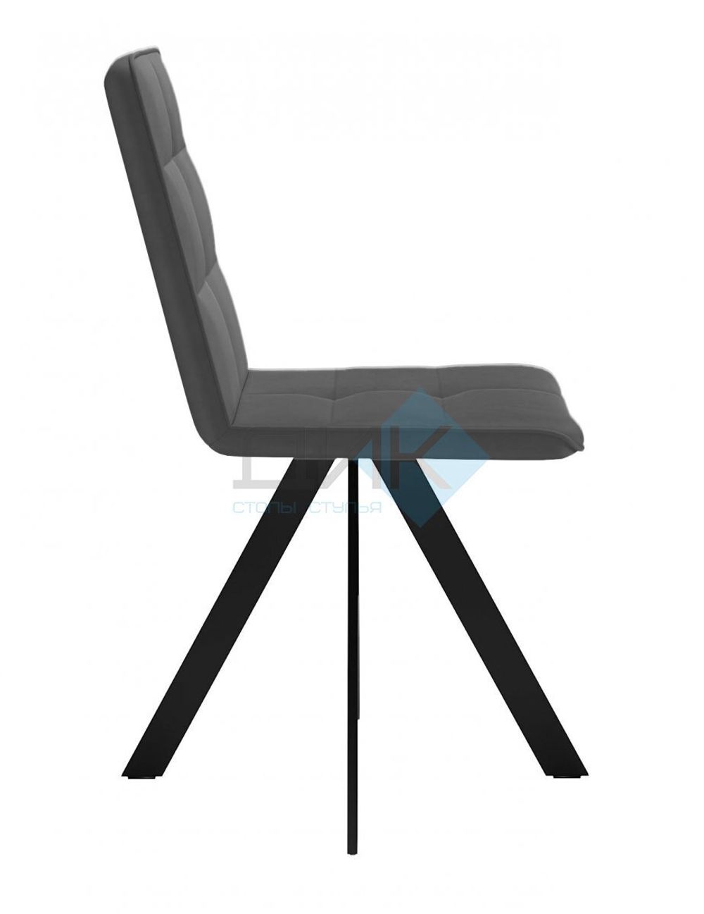 Стул DikLine 230 поворотный опоры чёрные