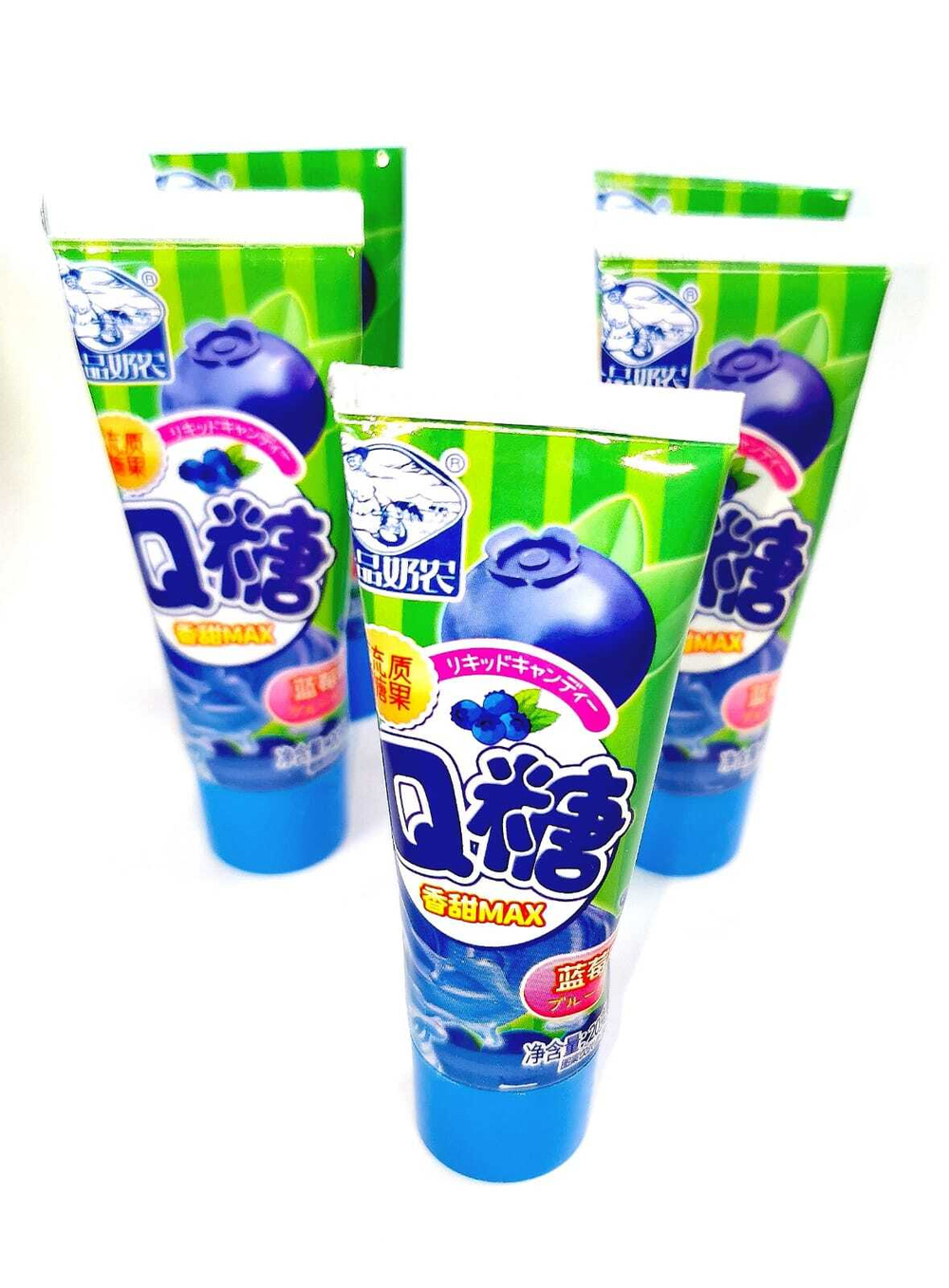 Жевательная резинка Bubble Gum 18 гр черника тюбик