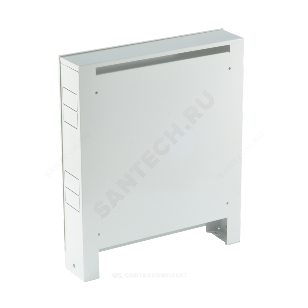 Шкаф коллекторный наружный сталь ШРН-3 697х118х652-715мм RAL 9016 (Белый) Wester 0-32-1030
