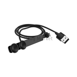 Зарядный кабель Hoco U51, USB-A - Lightning, 2A, 10W, 1.2 м, черный