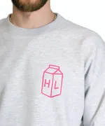 Толстовка Hardlunch Milk меланж серая