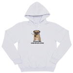 Толстовка "Мопс - бросает курить"