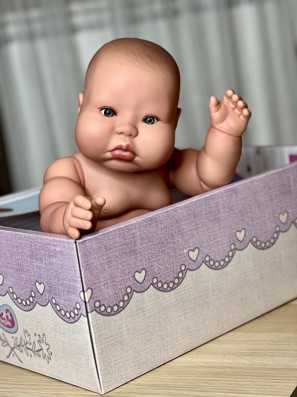 Кукла BERJUAN виниловая 50см Chubby Baby (20001)