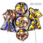 Шар (30"/76 см) Фигура, Трансформеры, Бамблби   1 шт.