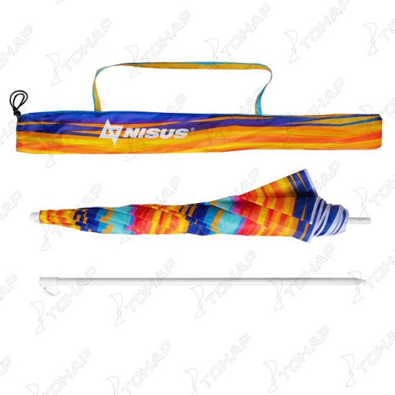 Зонт пляжный d 2,00м прямой (22/25/170Т) NA-200-SO NISUS