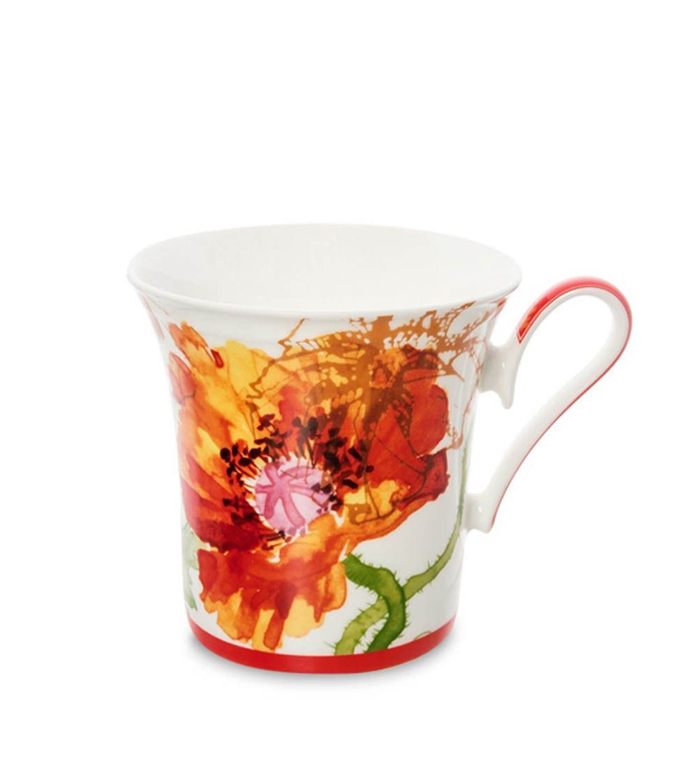 Pavone JK-153 Кружка «Маки» (Papavero  )