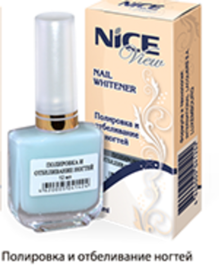 Nice View Полировка и отбеливание ногтей №09, 12 мл