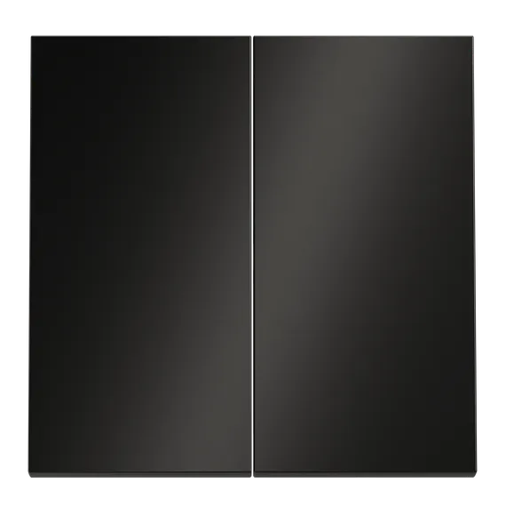 Клавиши для выключателя/переключателя двухклавишного, S70 Metal (антрацит) vlsm000312