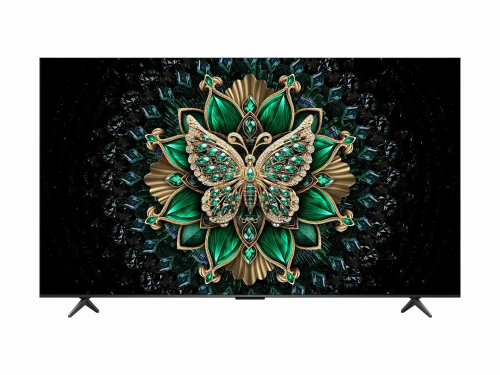 55" Телевизор TCL 55C6K QD-Mini LED QLED, 4K Ultra HD, Google TV, черный