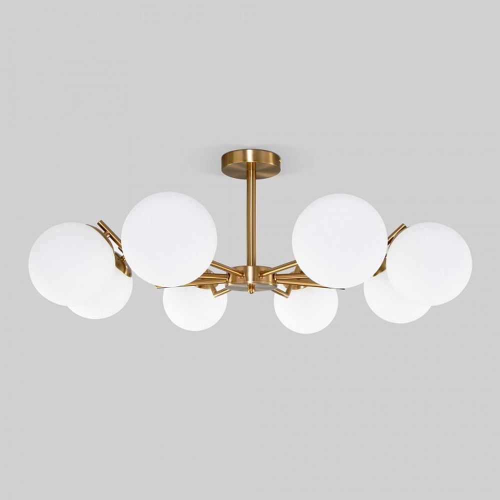 Люстра на штанге Eurosvet Frost 70154/8 латунь