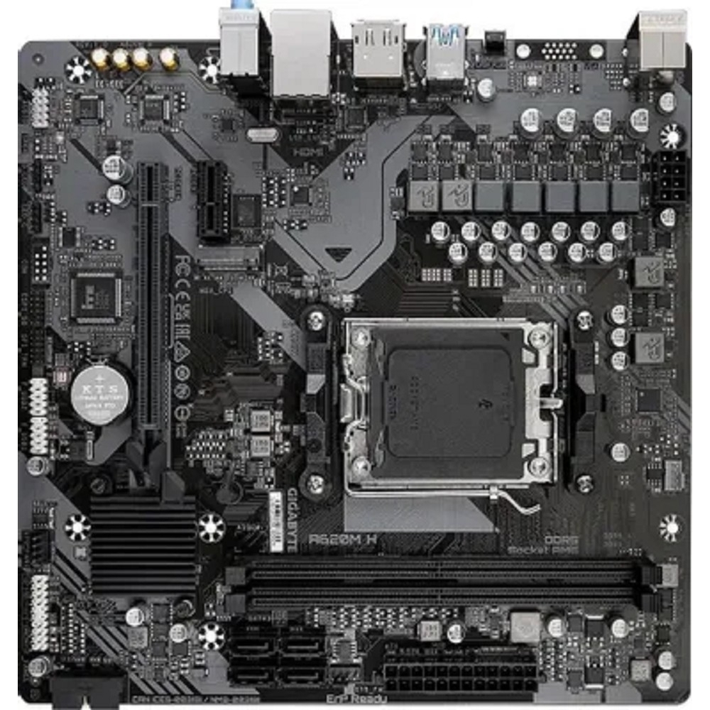 Материнская плата Gigabyte A620M H (SocketAM5, AMD A620, mATX) Ret