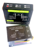 Авто Конвертер 24/12в (30А) CarLive  A4822