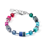 Браслет Coeur de Lion Multicolor Rainbow 5012/30-1520 цвет мульти, синий, зеленый