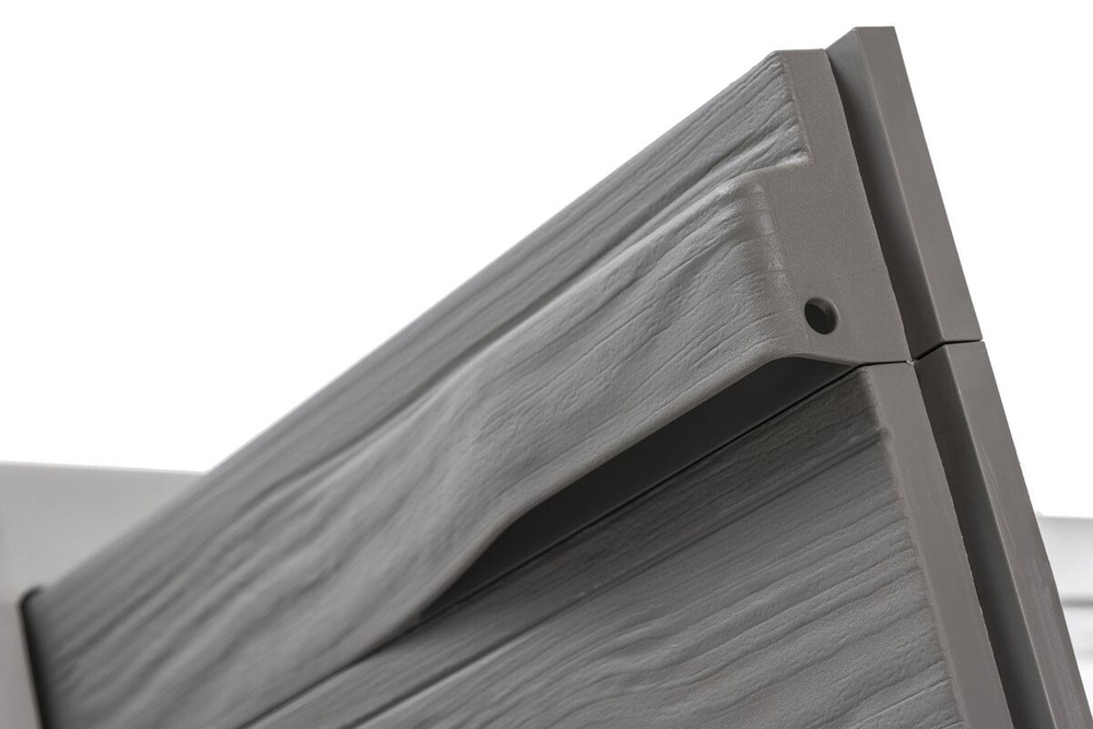 Уличная тумба TOOMAX 2х дверная глубокая WOODY'S XL (2 полки), светло-серый