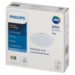 Светильник светодиодный встраиваемый Philips 929002672802 DN027B LED9 9Вт 4000К 220-240В D125 | Встраиваемые LED светильники