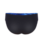 Мужские трусы-слипы с синей передней частью (Размер: S) (Цвет: синий)