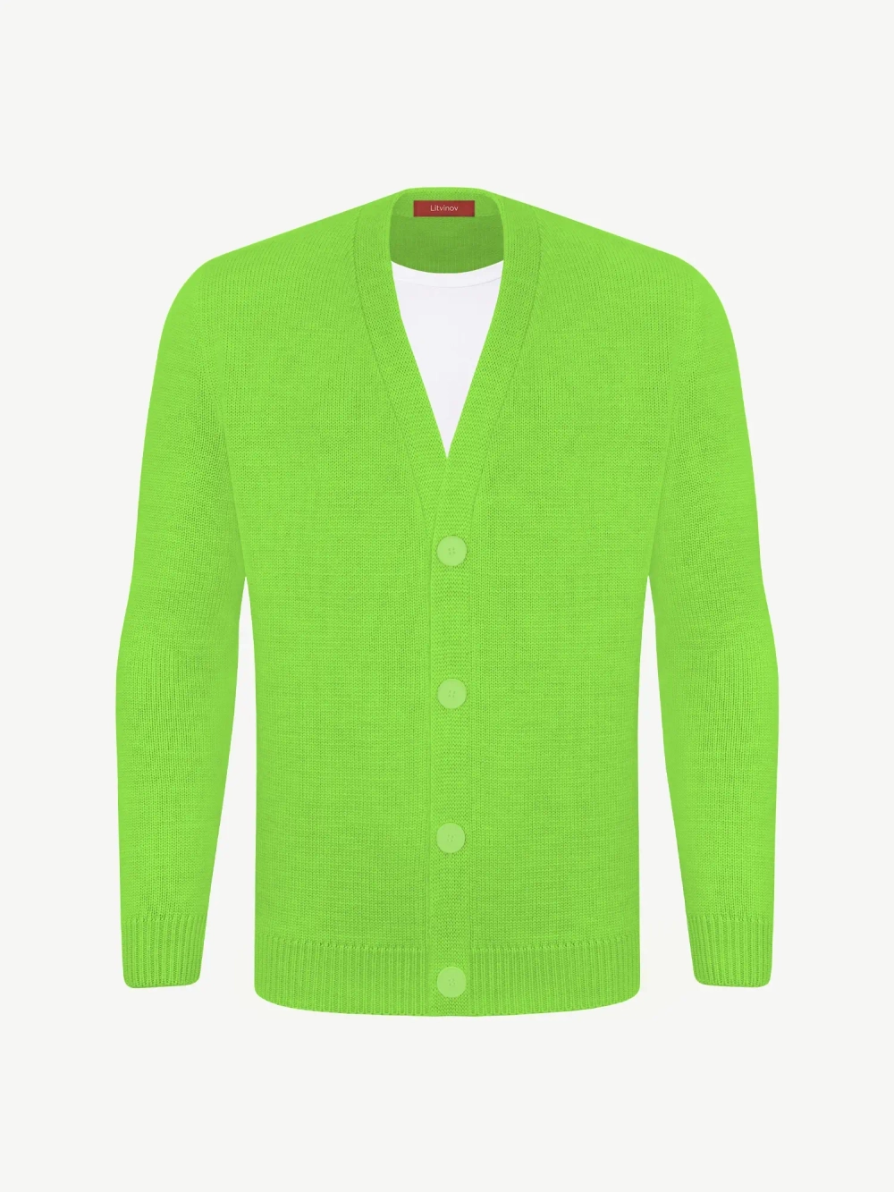 Кардиган с пуговицами из хлопка