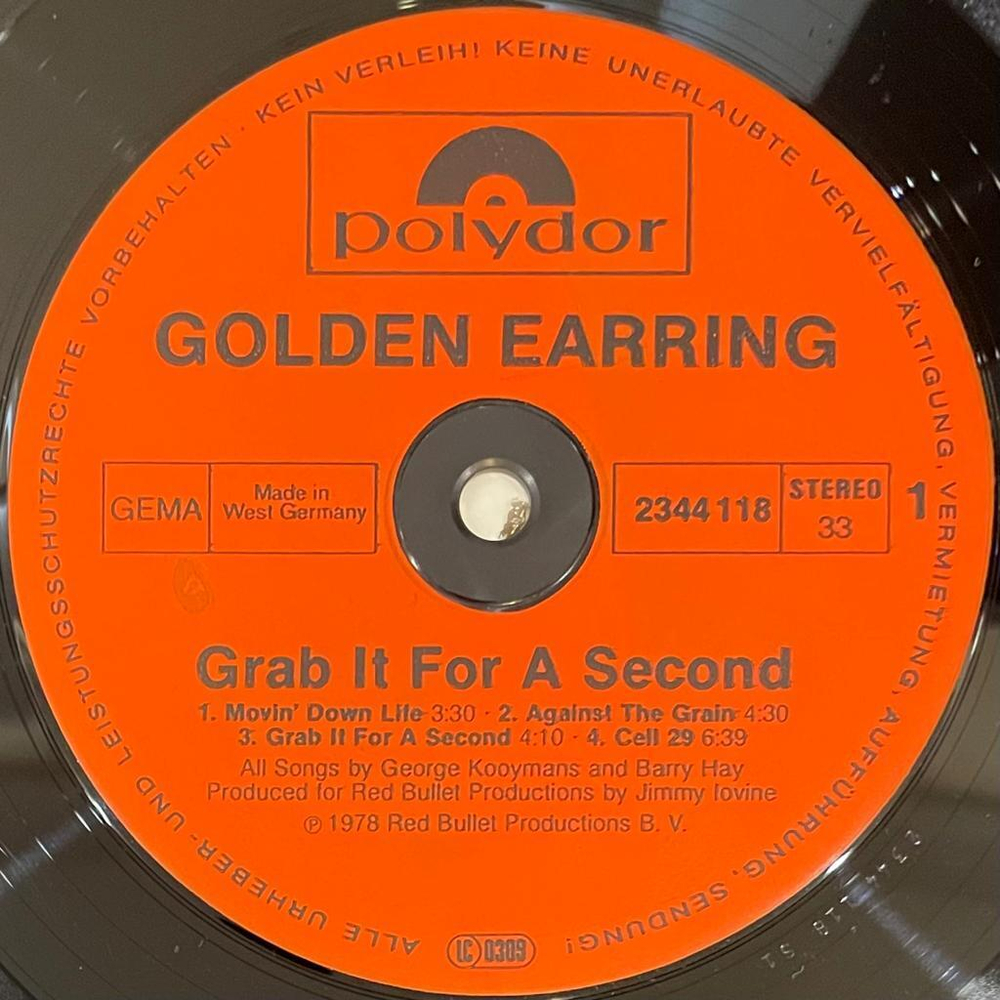 Golden Earring- Grab It For A Second (Германия 1978г.)