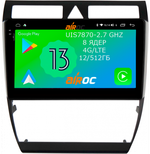 Магнитола для Audi A6 2001-2004 - Airoc 2K AU-3602 на Android 13, Быстрейшая, SIM-слот