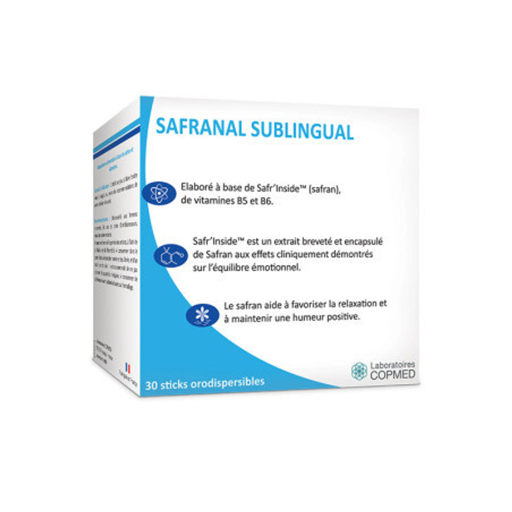 SAFRANAL SUBLINGUAL 30 sticks