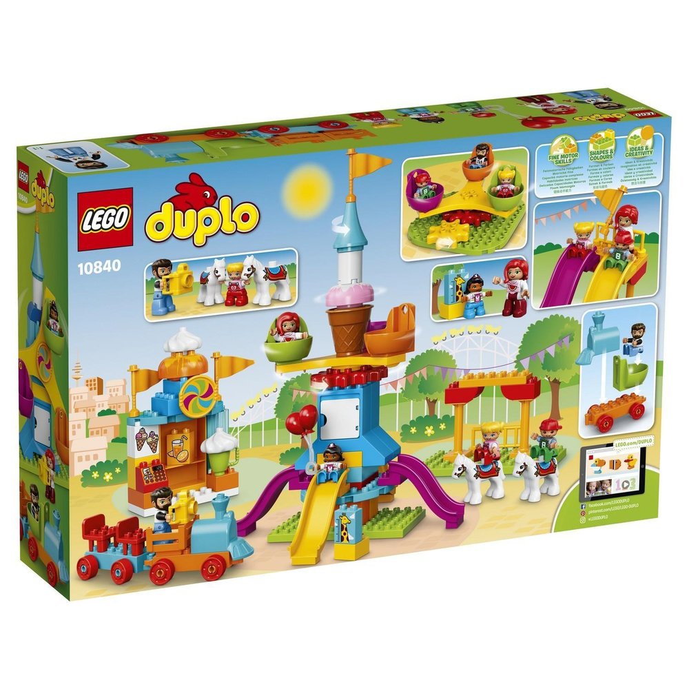 LEGO Duplo: Большой парк аттракционов 10840 — Big Fair — Лего Дупло