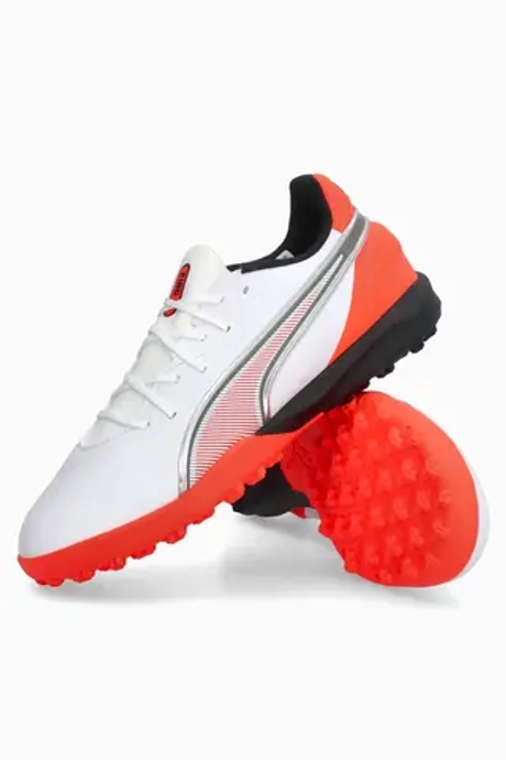 Сороконожки Puma King Match TT Junior - белый