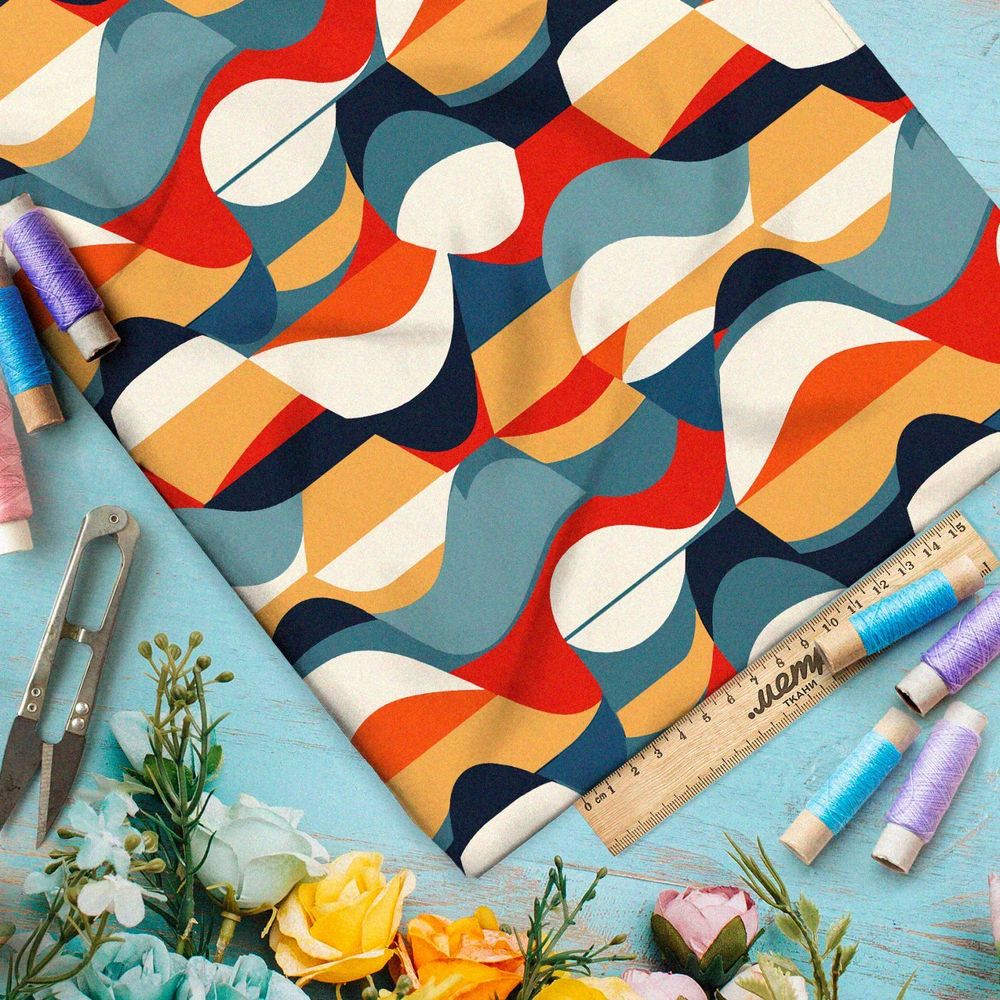 Ткань Ниагара Софт фантазийный концерт