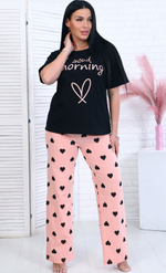 Пижама женская штаны+футб ТК-3621