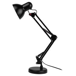 Настольный светильник ЭРА N-214-E27-40W-BK черный | Настольные светильники под лампу