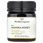 Wedderspoon, Необработанный мед манука, MGO 850+, 250 г (8,8 унции)