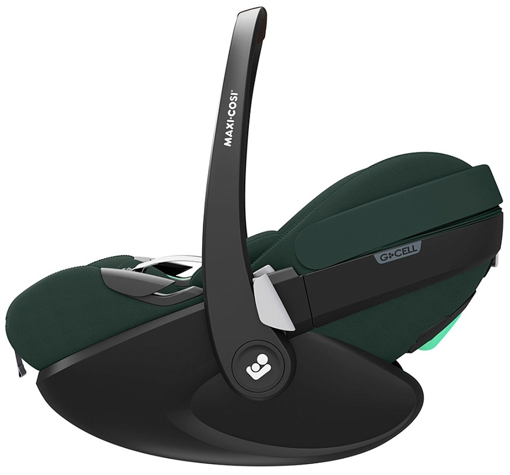Коляска детская Maxi-Cosi Oxford Plus 3 в 1 с автокреслом Pebble 360 Pro Twillic Green 1978390110 PlusTwillic Black/Черный