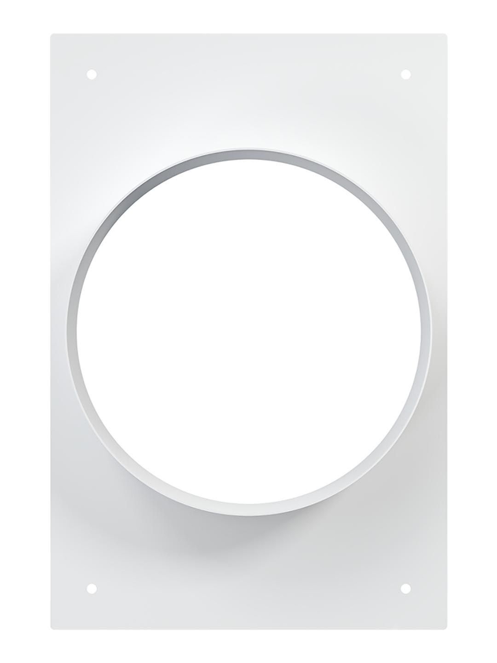 Фланец Ф D125 139х209 пластик ERA