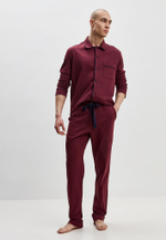 Пижама мужская Ihomewear Classic Men Bordo
