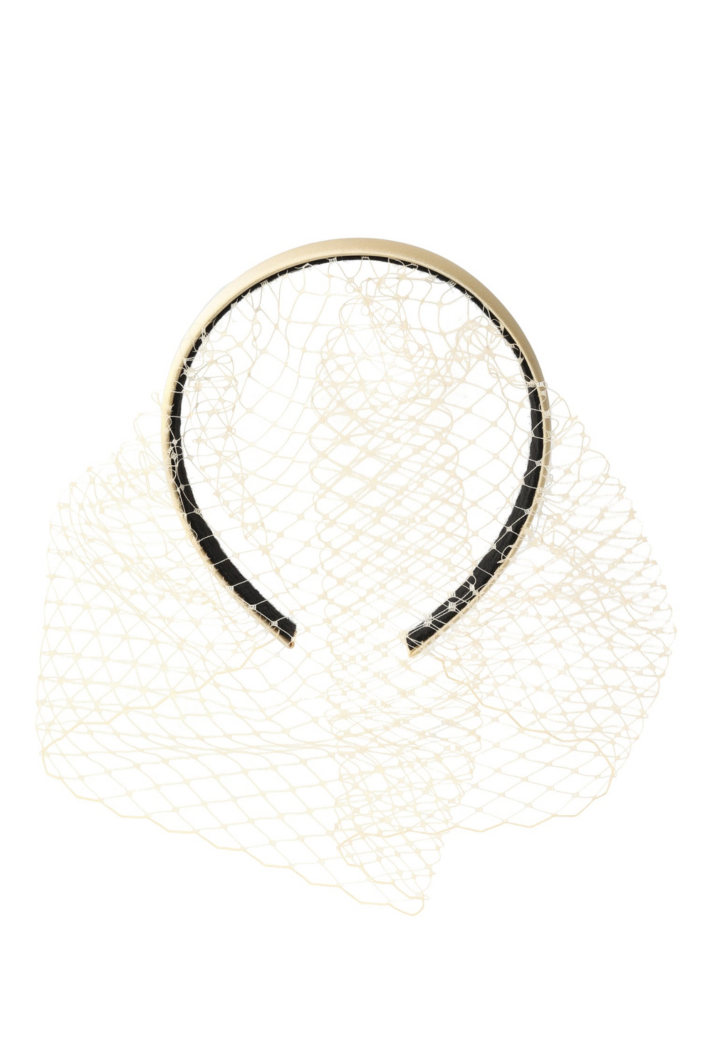 Вуаль классическая соломенная