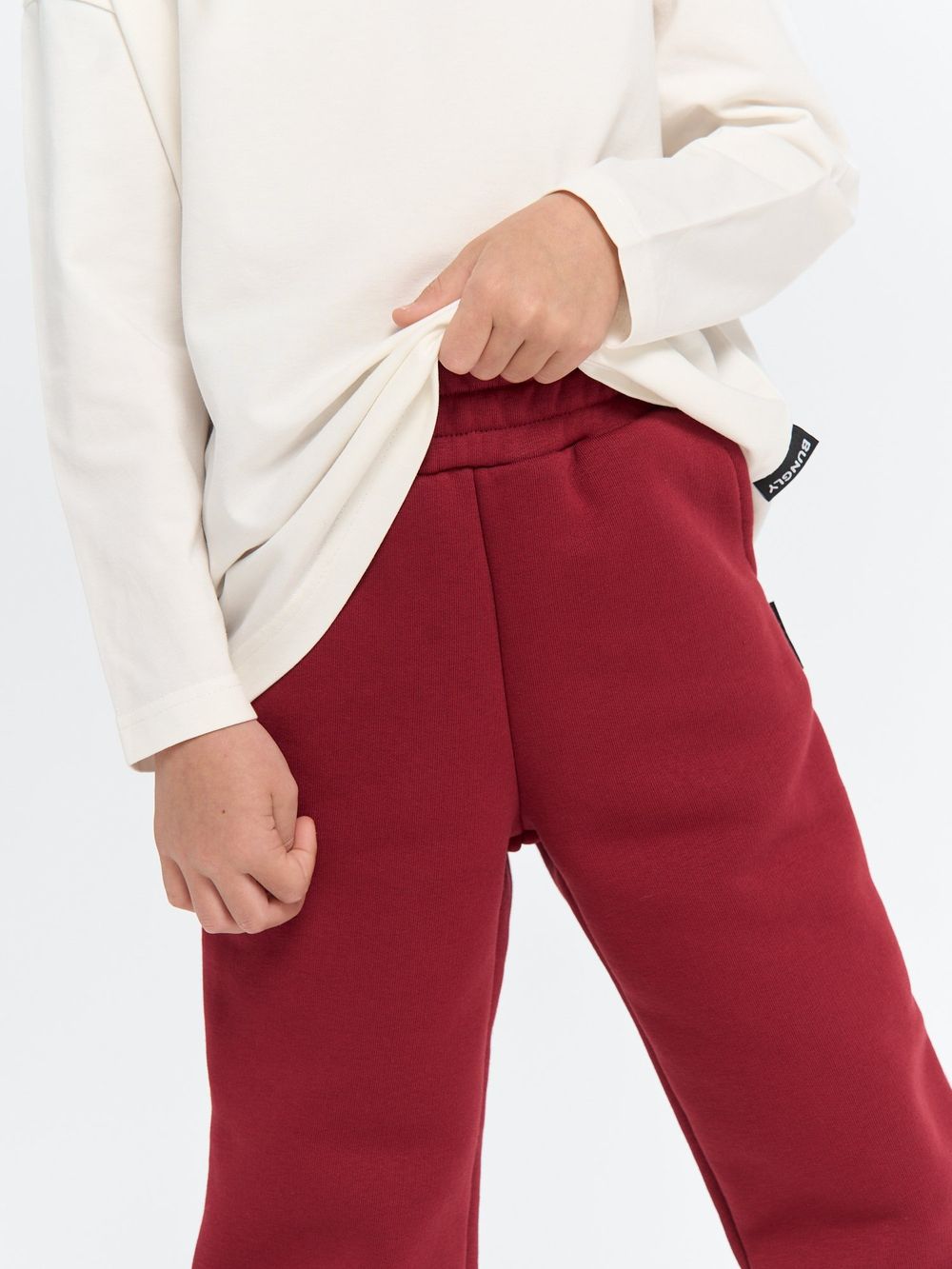 Джоггеры "Мерло" с карманами утепленные