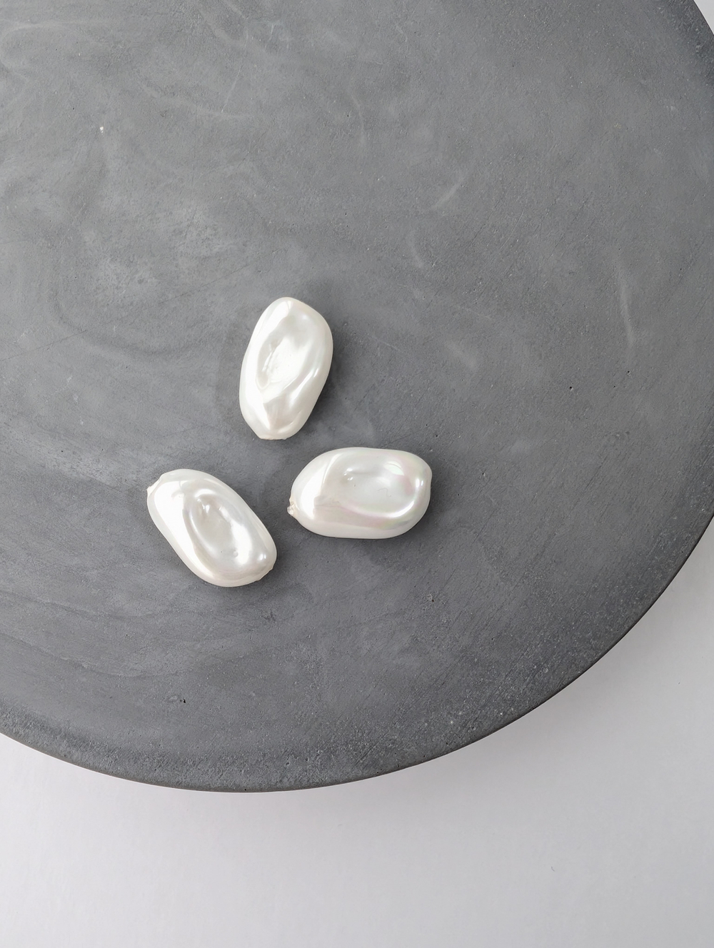 Жемчуг барочный Майорка 12*17мм, 1шт