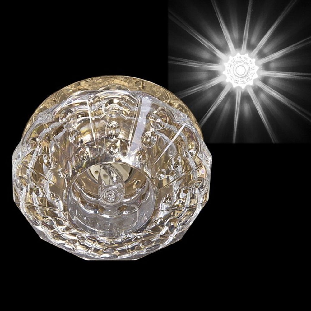 Встраиваемый светильник Sneha  7192/H G9 GD