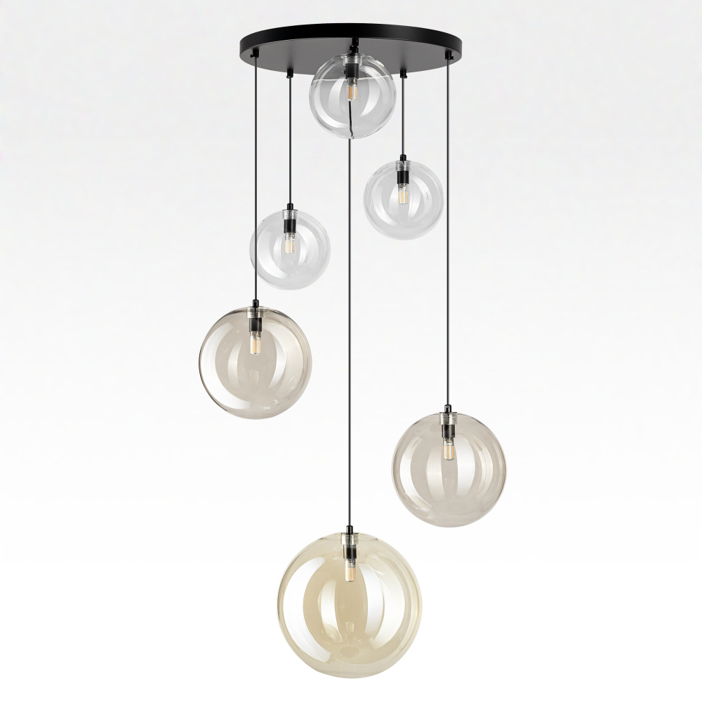 Citilux ORTON CL202163 Люстра каскадная Микс