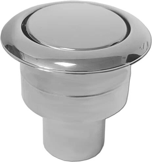 Кнопка для арматуры 1 реж. Хром Инкеэр И-СБ1-А-КМ Р