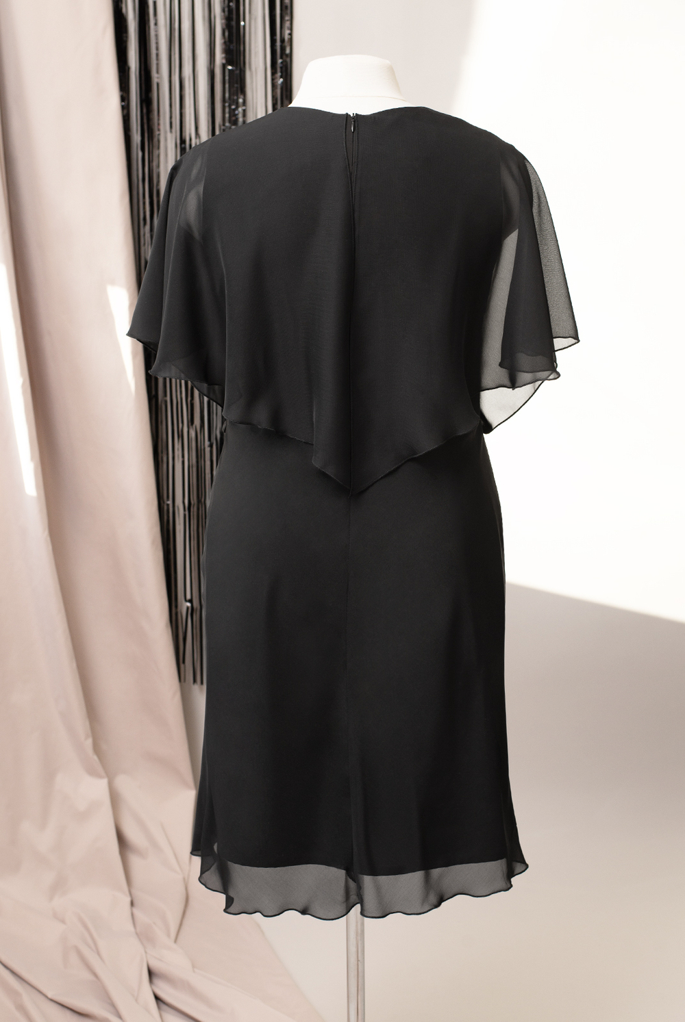 Платье женское 3420зп, черный #86Ч053420зп