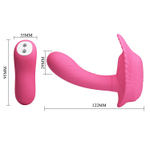Розовая вагинальная пробка для G-стимуляции (Цвет: розовый)