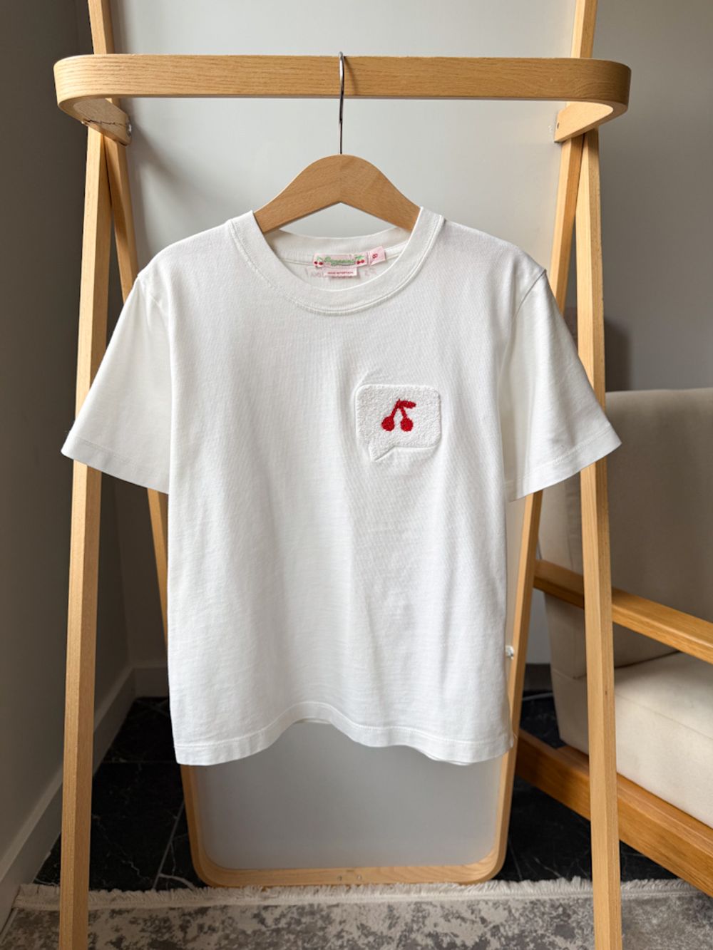 Хлопковая футболка Bonpoint, 128