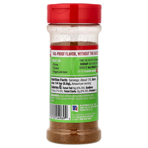 McCormick, Perfect Pinch®, приправа каджун, 141 г (5 унций)