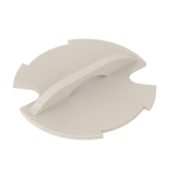 SAWO Крышка деревянная для запарника 381-A, 381-A-COV