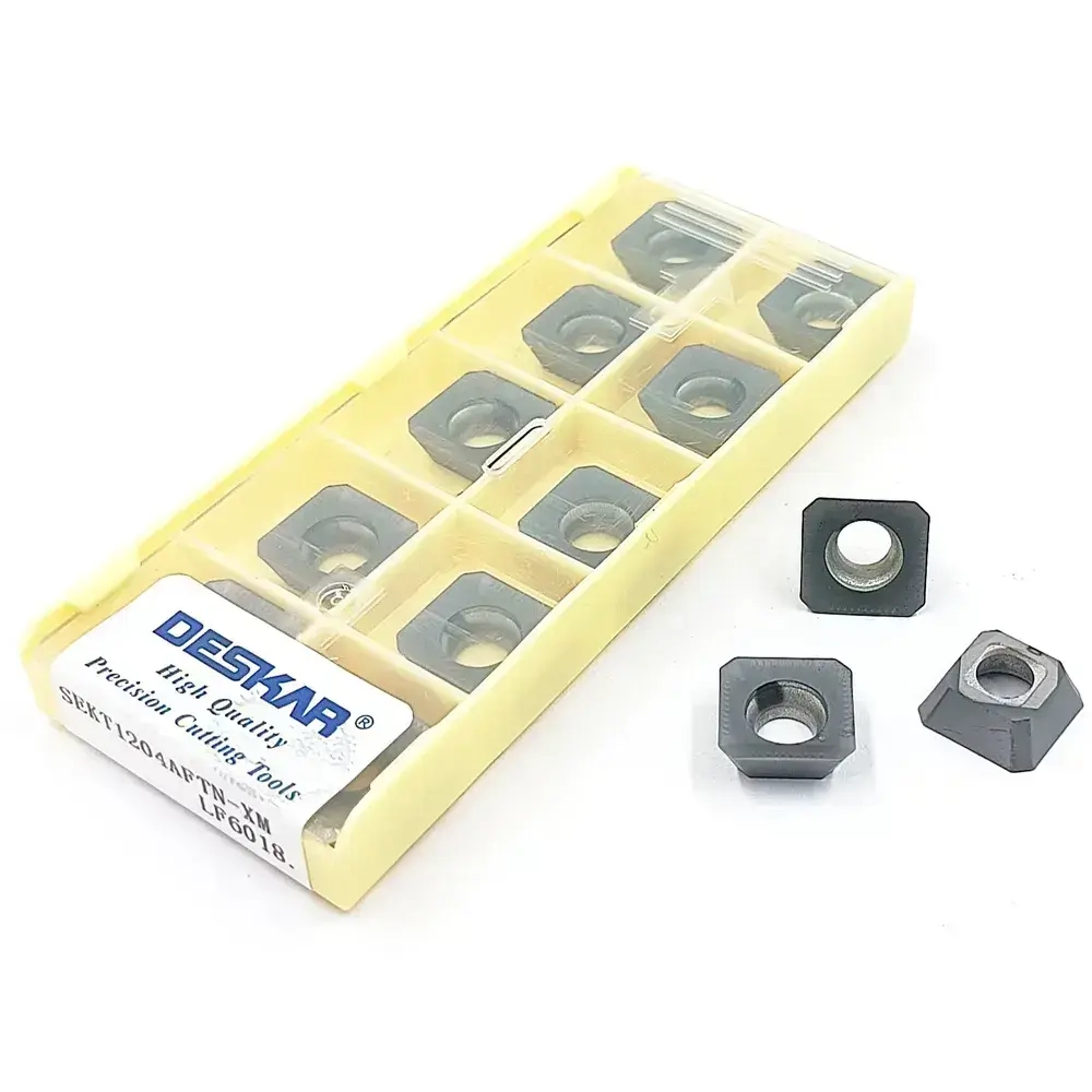 Пластина квадратная с зад.углом SEKT 1204AFTN-XM LF6018 мат.обработки- сталь, нерж.сталь, чугун (10 штук)